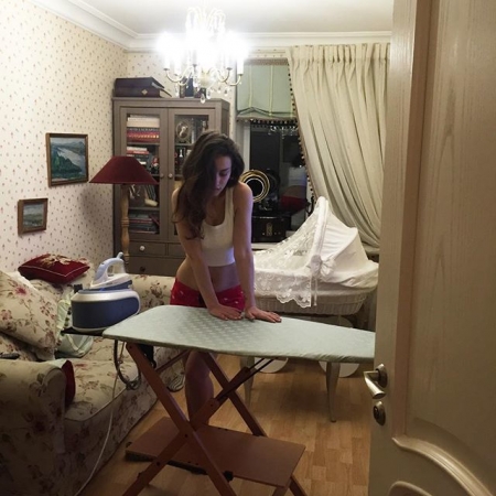 Вика Дайнеко выбрала для новорожденной дочки необычную мебель (фото)