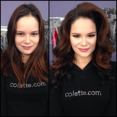 Порно-актрисы до макияжа и после (фото)