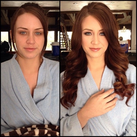 Порно-актрисы до макияжа и после (фото)