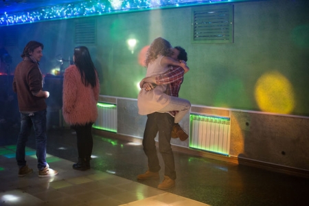 В Киеве снимают романтическую комедию ко Дню влюбленных (фото)