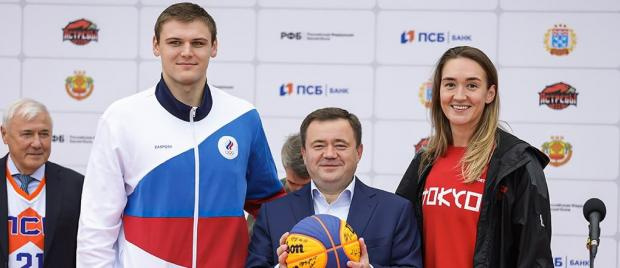 ПСБ открыл первый в Чувашской Республике Центр уличного баскетбола международного класса - «Баскетбол»